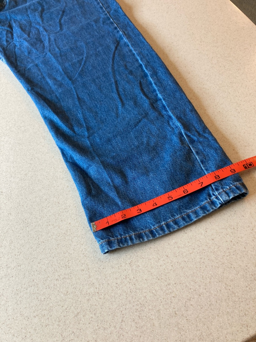 Free People Blue Denim Overalls - Classic Bib Style Women Size XL - Picture 12 of 16